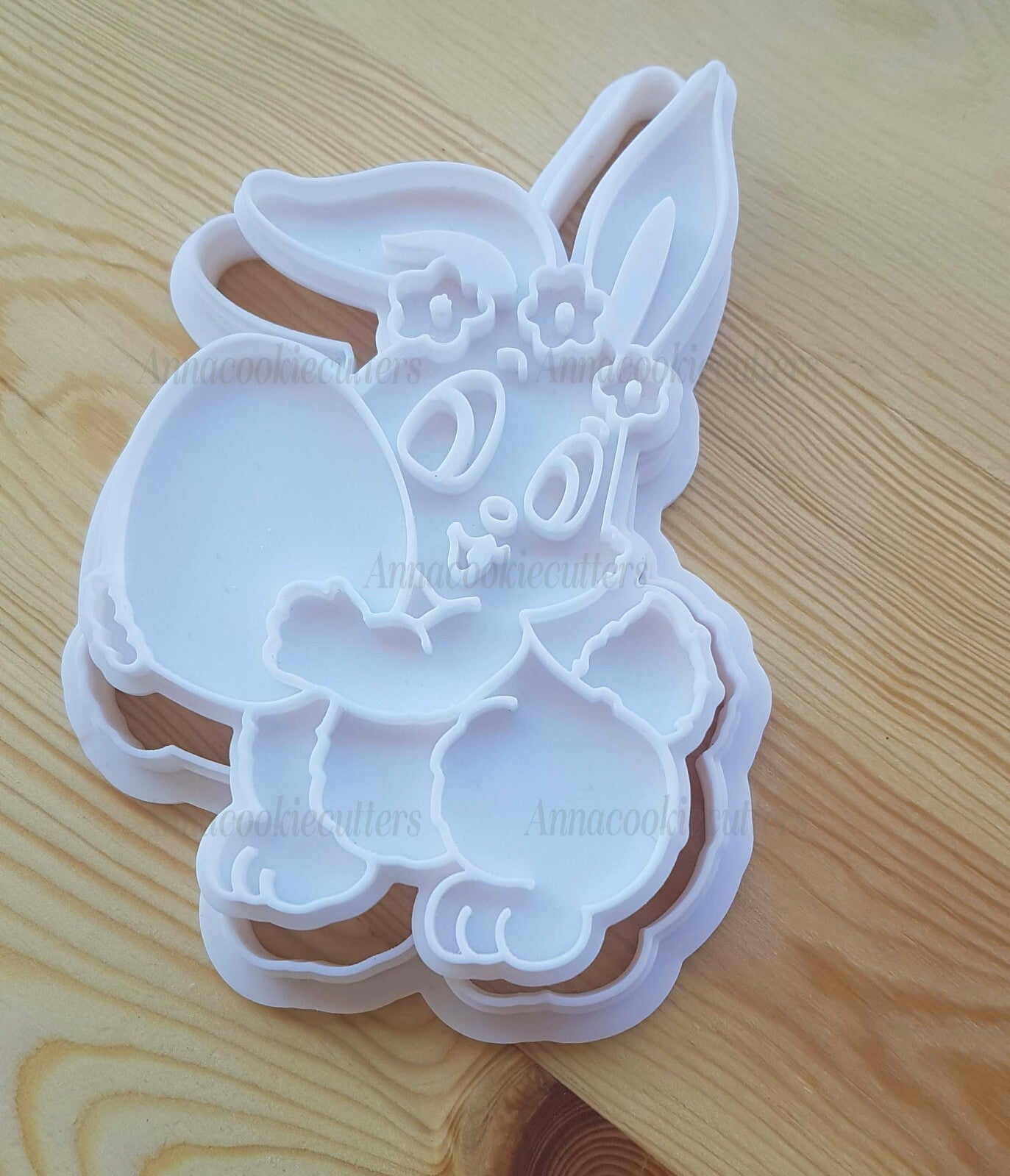 Coniglio Di Pasqua Formina Per Biscotti Stampino Formine Cookie Cutter 8x11 cm