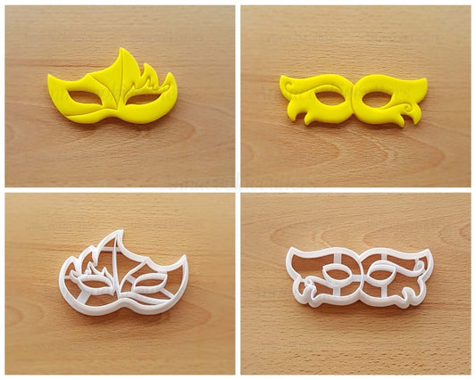 Maschere Carnevale Venezia Formina Per Biscotti Stampo Cookie Cutter