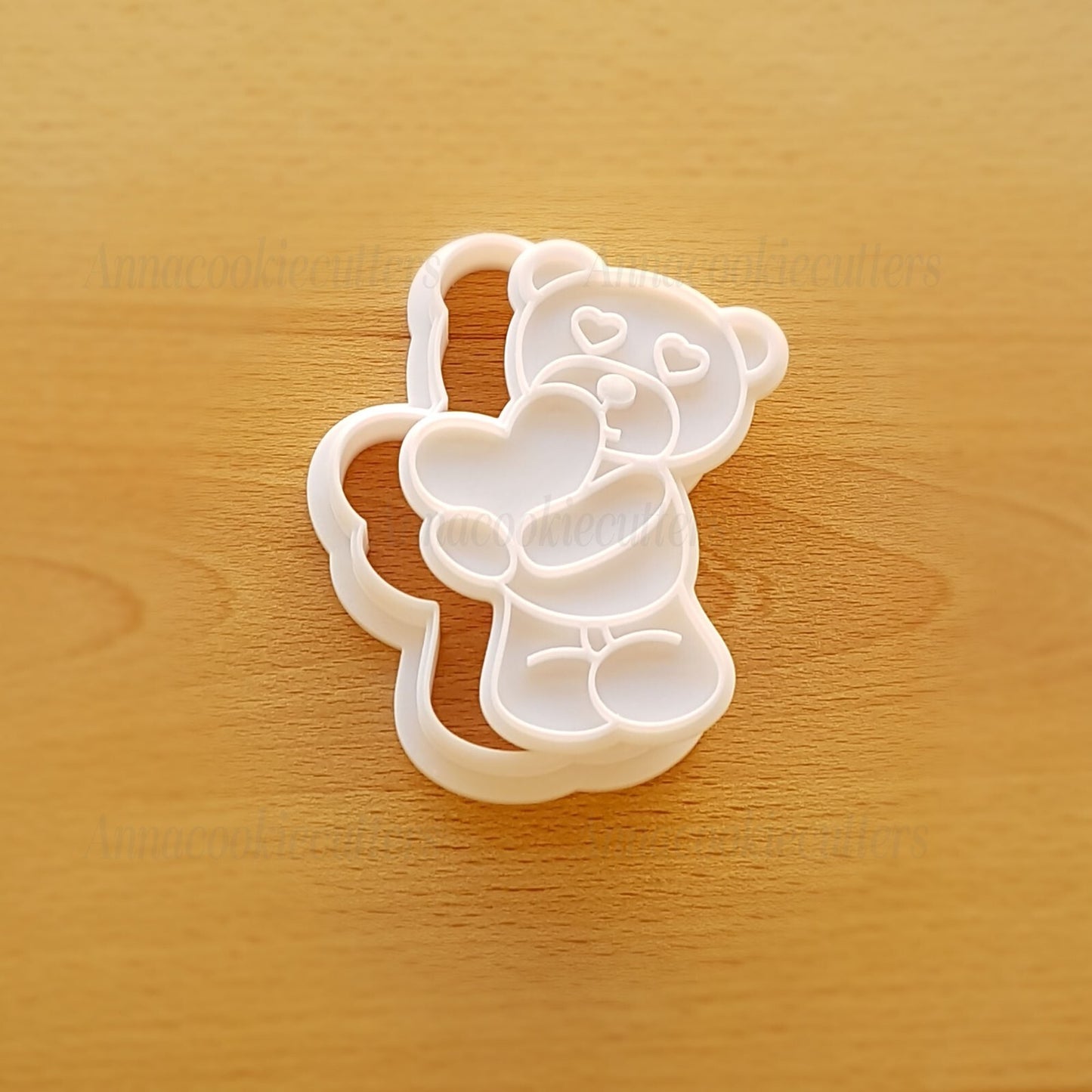 Orsacchiotto San Valentino Formina  Biscotti Pasta Zucchero Cookie Cutter 6x9 cm