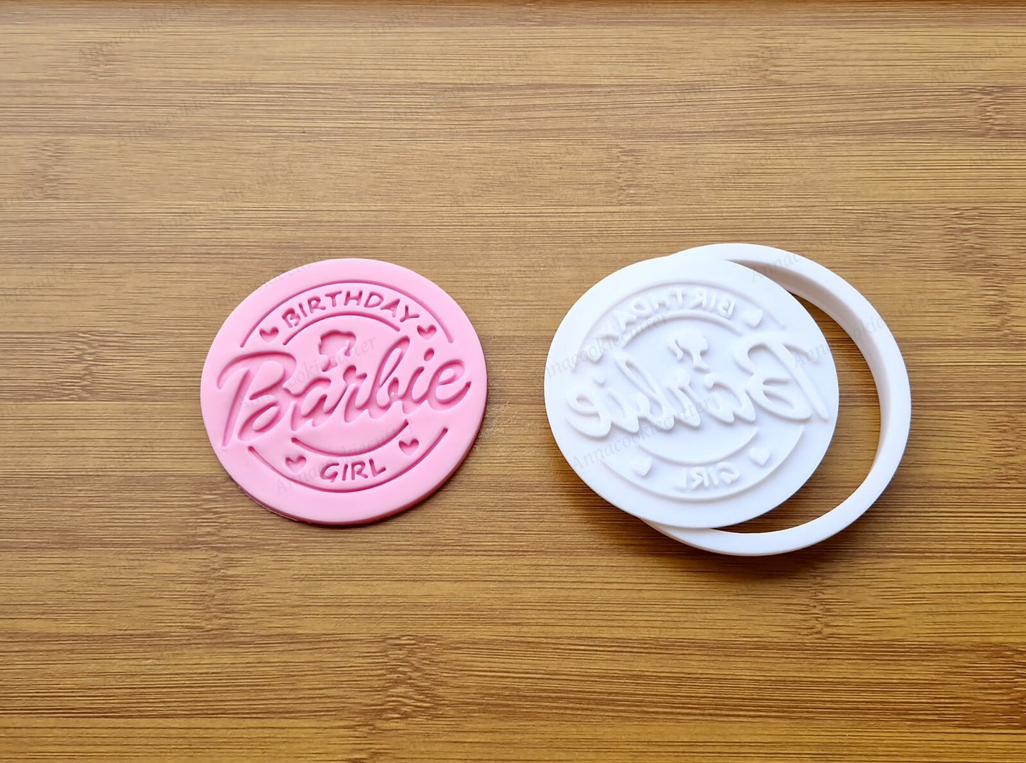 Barbie Formine Tagliabiscotti Ideale per Feste, Compleanni Idea Regalo