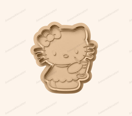 Hello Kitty Gattino Formina Taglia Biscotti Cookie Cutter per Feste Compleanno