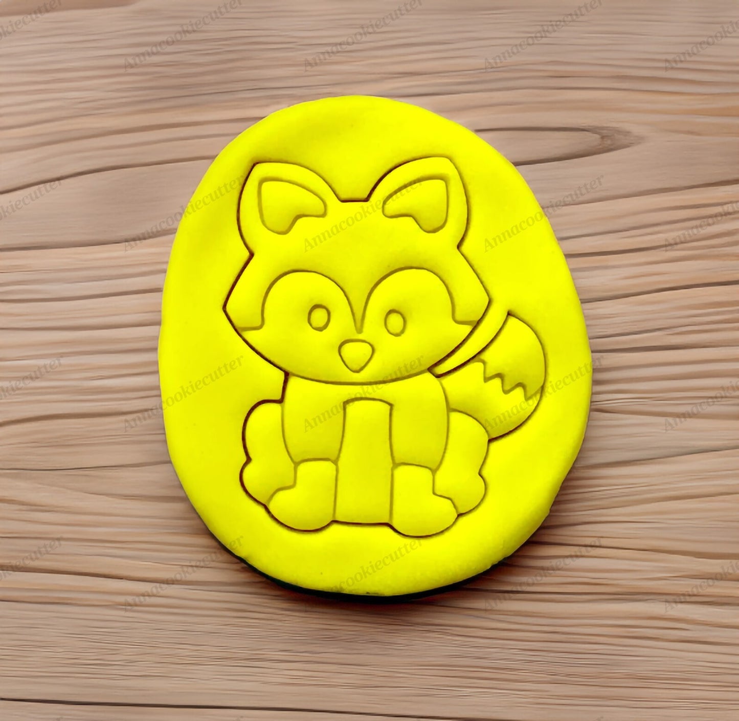 Formina per Biscotti a Forma di Volpe Tagliabiscotti Animali Cookie Cutter