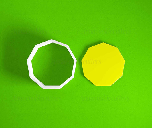 Tagliabiscotti Nonagon Formina Per Biscotti Poligonale Cutter Geometrico