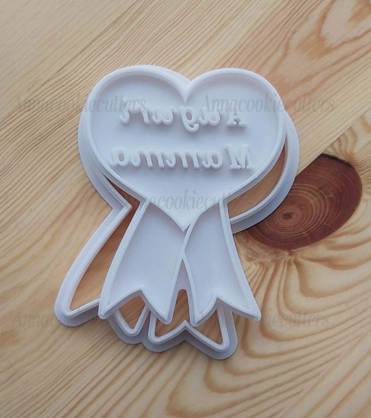 Festa Della Mamma Medaglia A Forma Di Cuore Formina Per Biscotti Cookie Cutter