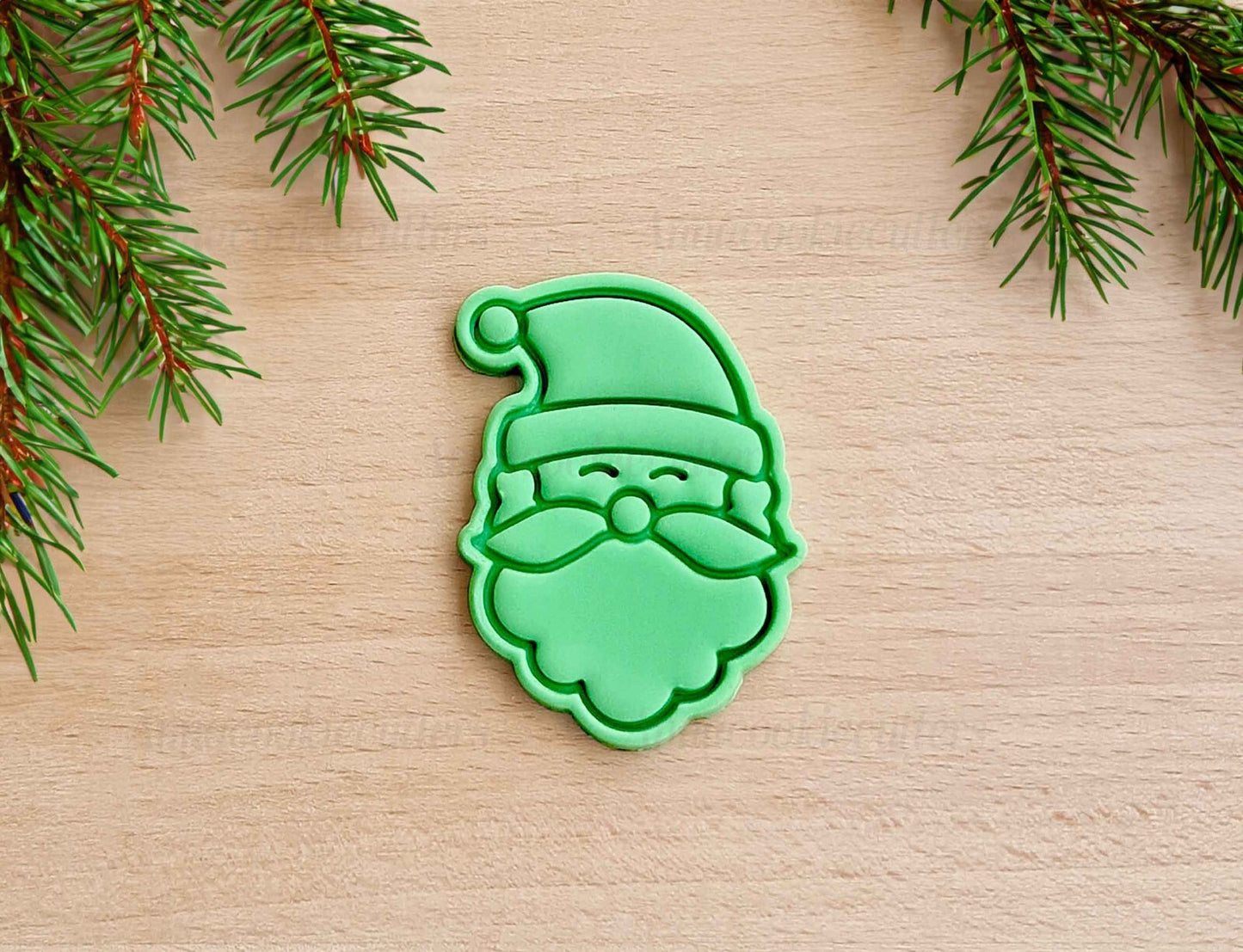 Tagliabiscotti Testa Di Babbo Natale Formina Per Biscotti Natalizi Idea Regalo