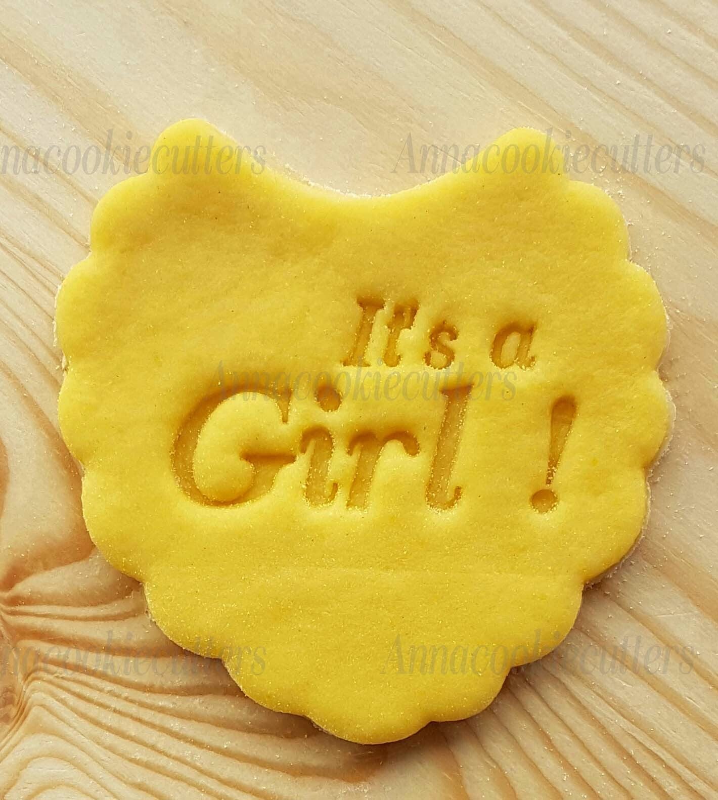It's A Girl A Boy Formina Per Biscotti Nascita Battesimo Cookie Cutter 8x8 cm