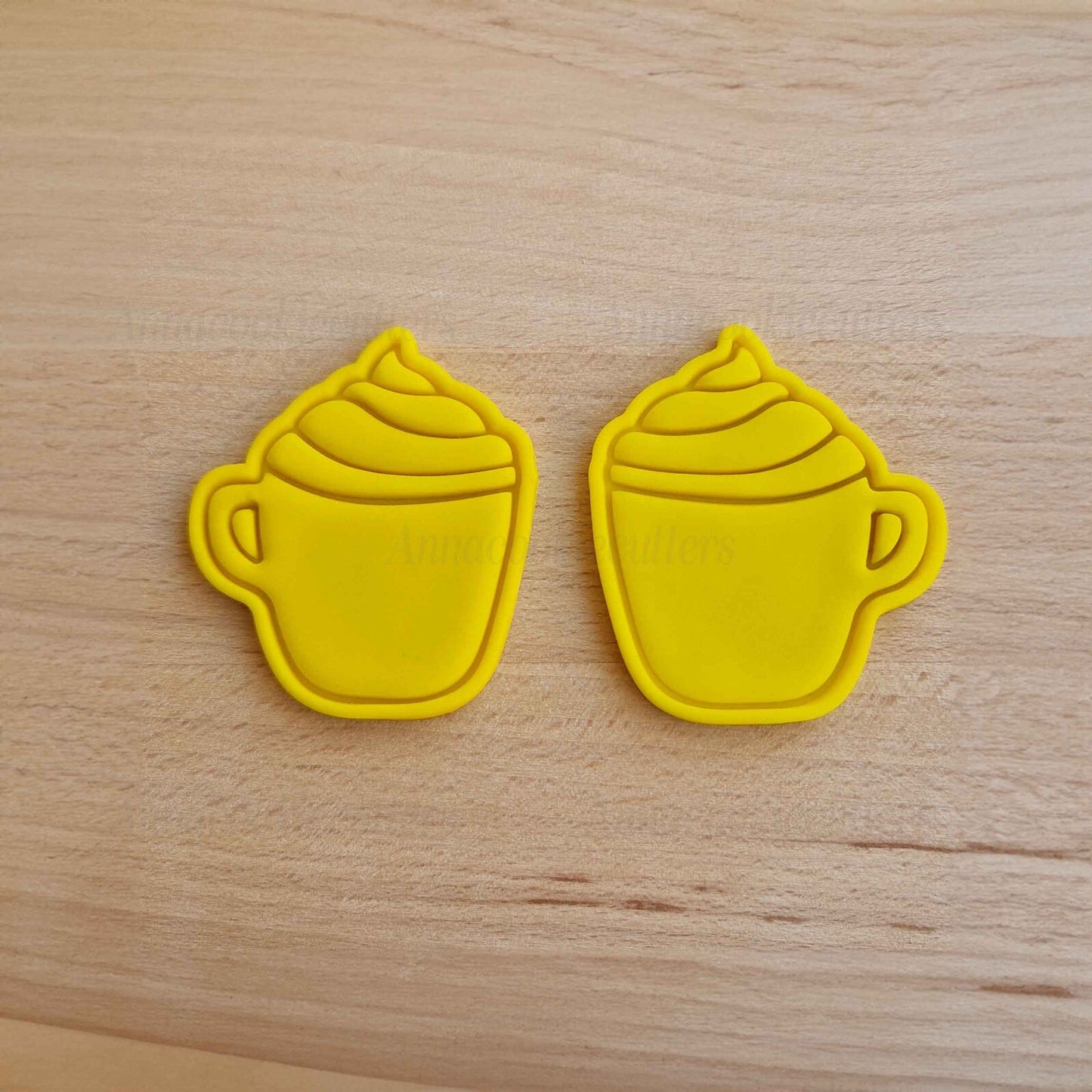 Tagliabiscotti Set Tazze di Crema al Caffè Formine Per Biscotti Cake Design