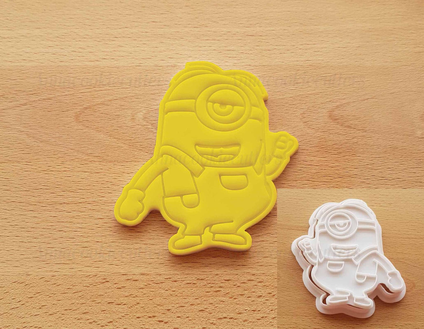 Formine Per Biscotti Minions Set Bob Kevin Stuart Stampino Tagliabiscotti Cutter