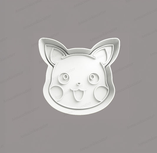 Pikachu Formina Per Biscotti Pokemon Tagliabiscotti Frolla Cookie Cutter PDZ
