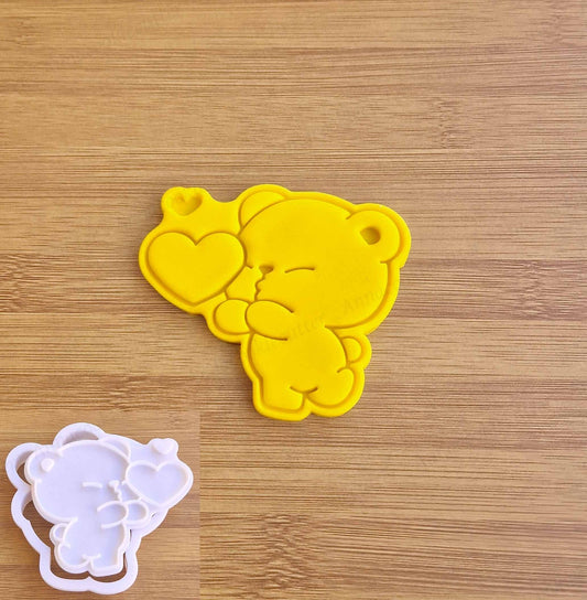 TagliaBiscotti Orsetto Formine Per Biscotti Orso Panda Cuore Cookie Cutter