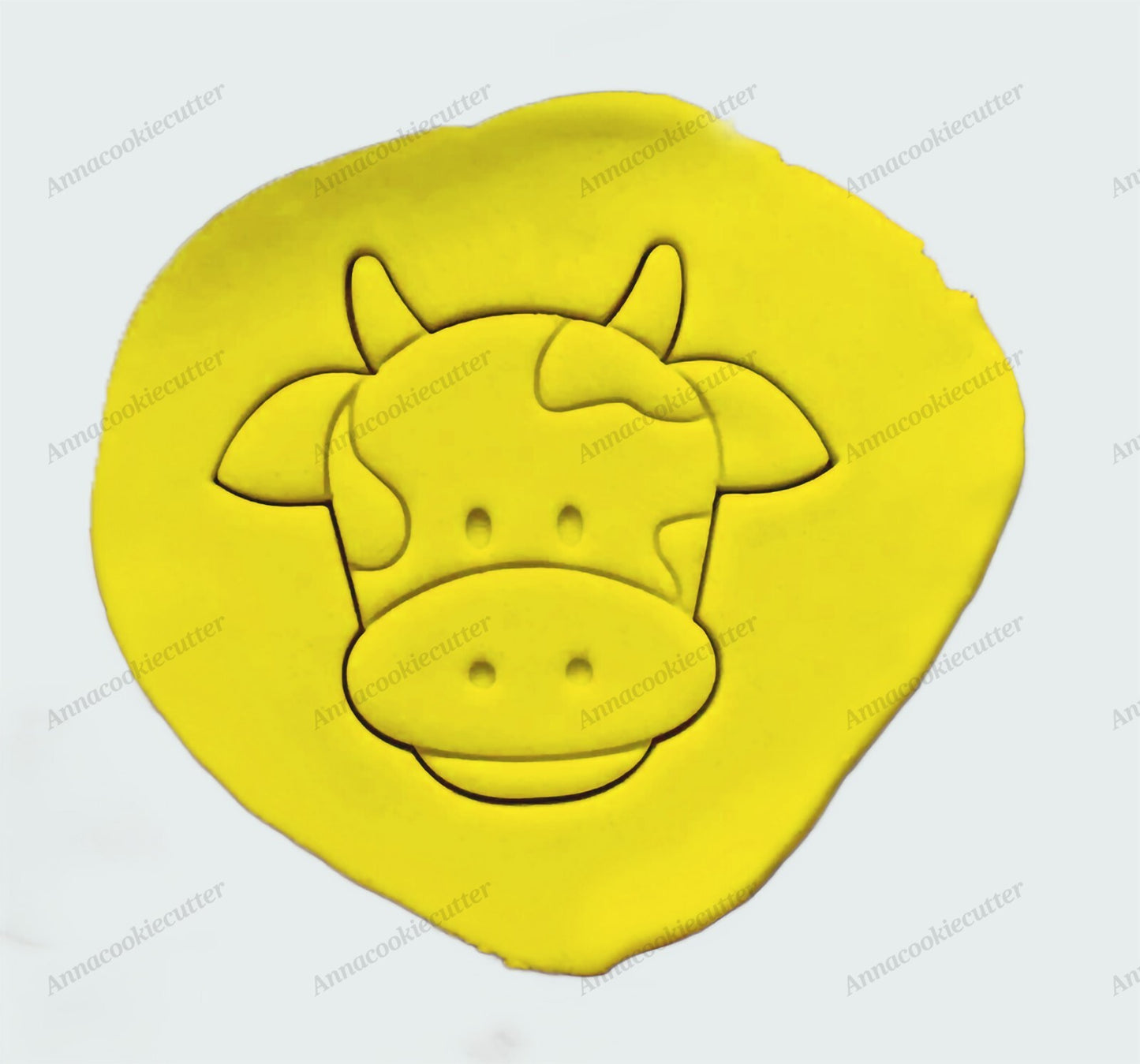 Formina per Biscotti a Forma di Mucca Cookie Cutter Animali della Fattoria