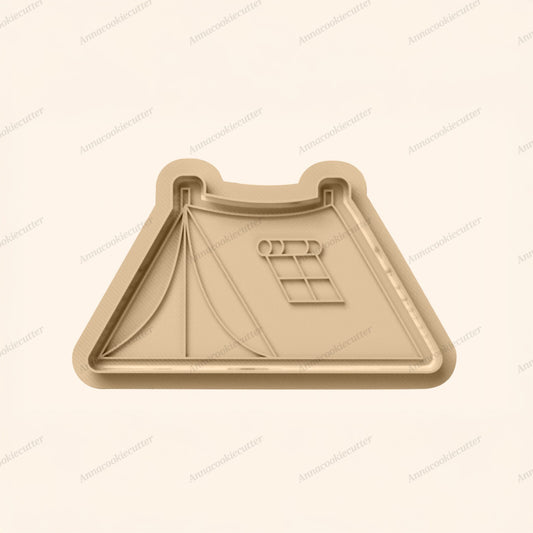 Formina Taglia Biscotti Tenda Campeggio Cookie Cutter a Tema Natura