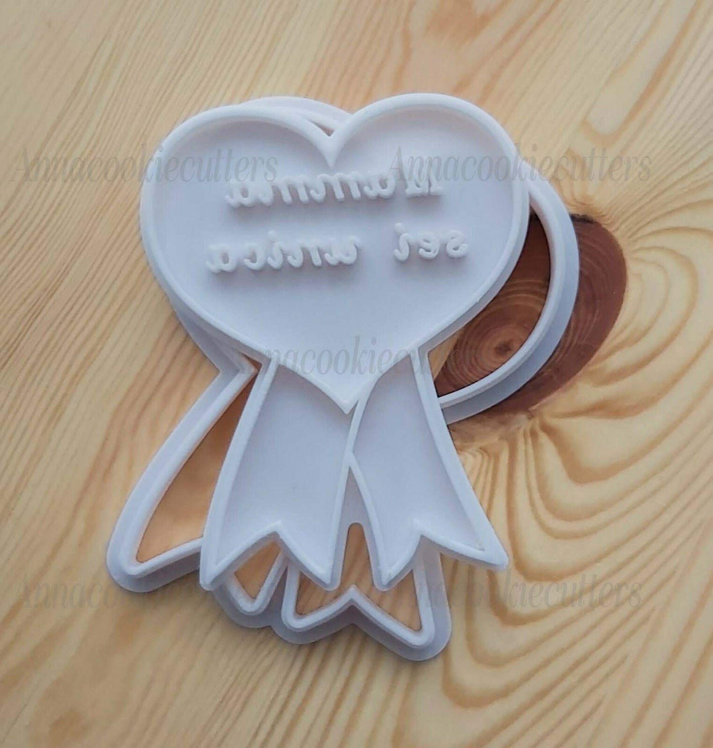 Festa Della Mamma Medaglia A Forma Di Cuore Formina Per Biscotti Cookie Cutter