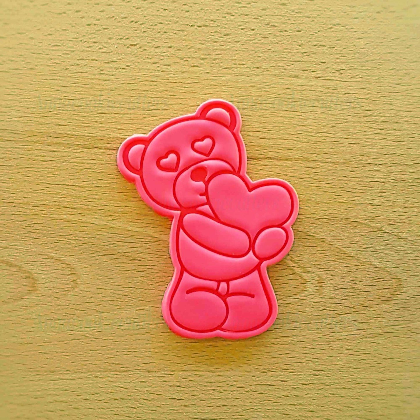 Orsacchiotto San Valentino Formina  Biscotti Pasta Zucchero Cookie Cutter 6x9 cm