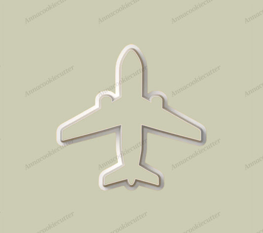 Tagliabiscotti Aereo Passeggeri Cookie Cutter Aeroplano Viaggio per Festa a Tema