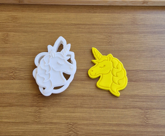 Formina per Biscotti a Forma di Unicorno Stampo Magico per Dolci Feste e Regali