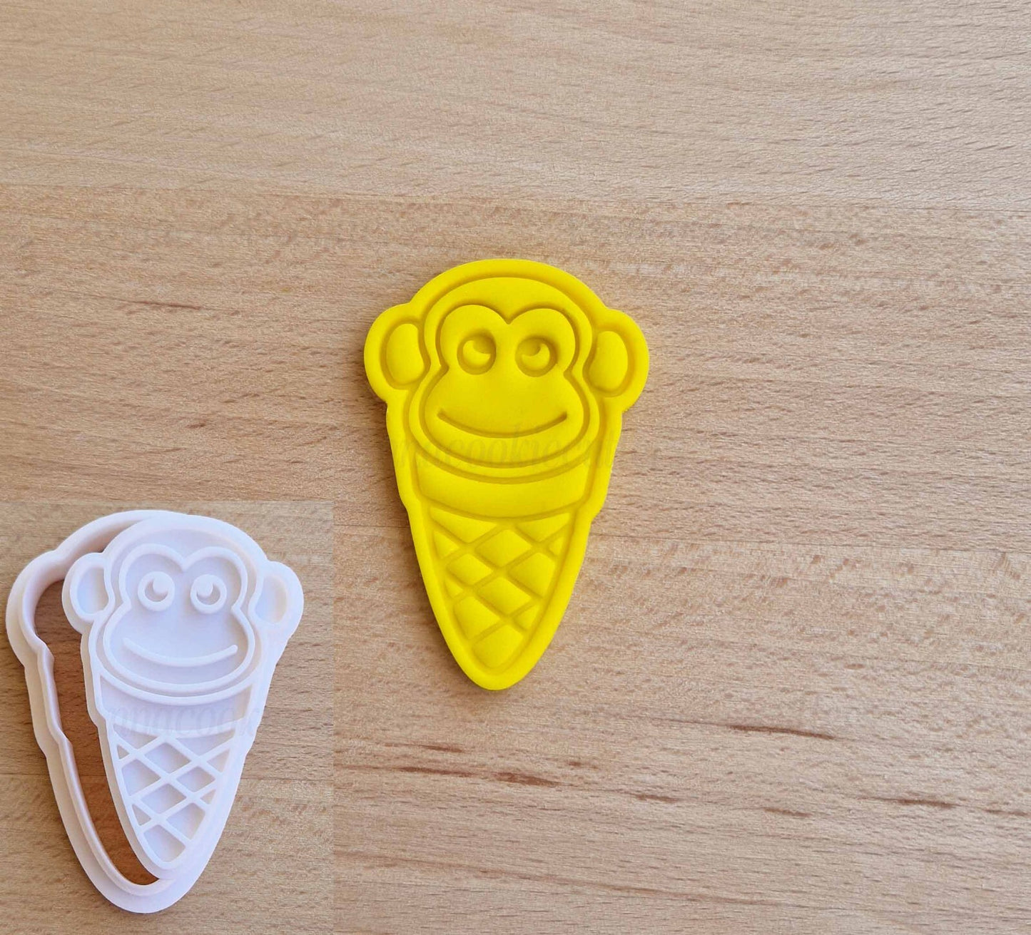 Orso Tagliabiscotti Gelato Formina per Biscotti Con Animali Ippopotamo Scimmia