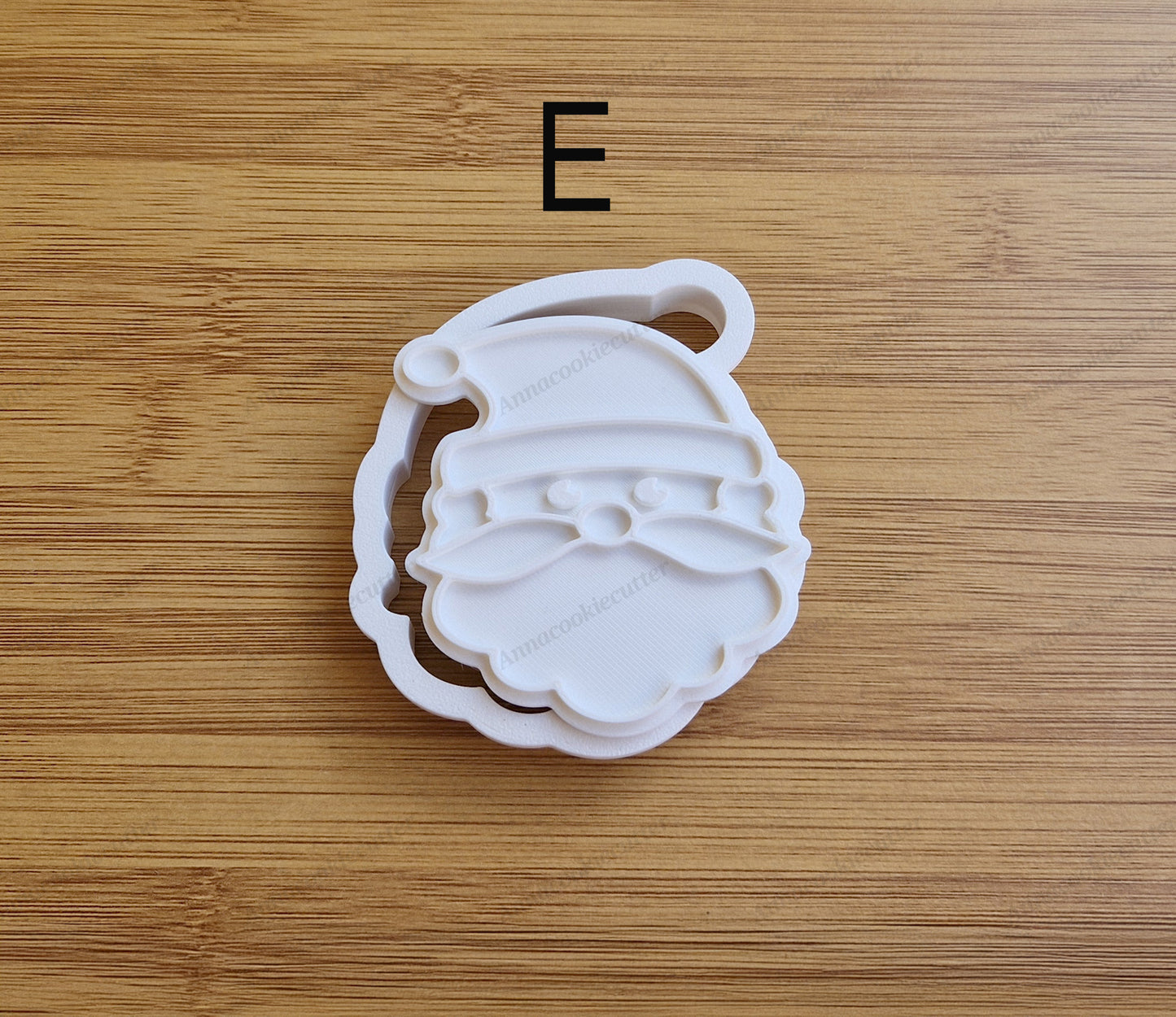 Set Tagliabiscotti di Natale – Formine Natalizie con Babbo Natale, Elfo, Renna e Campanella