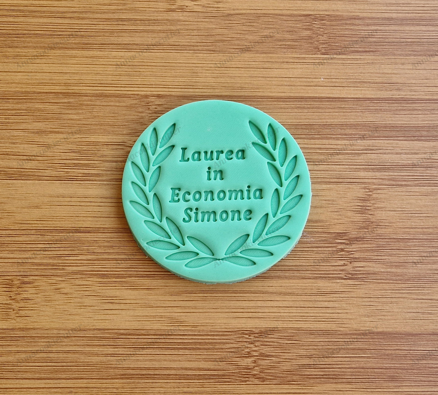 La Mia Laurea Tagliabiscotti Nome Personalizzabile Formina Per Biscotti 8 cm