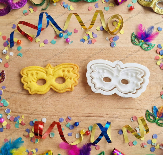 Maschera Carnevale Veneziana Formina Per Biscotti Tagliabiscotti Cookie Cutter