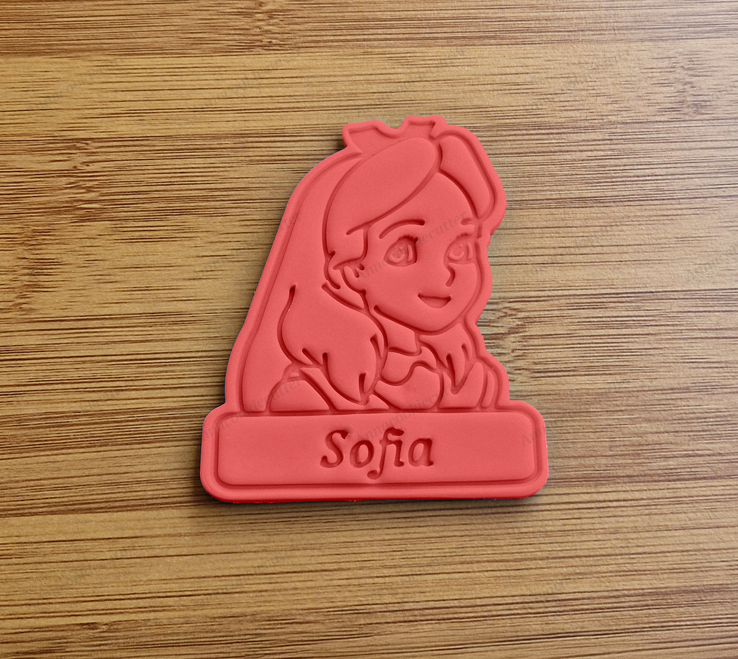 Stampo Biscotti Alice nel paese delle meraviglie Formina Biscotti Personalizzata 8,5x7 cm