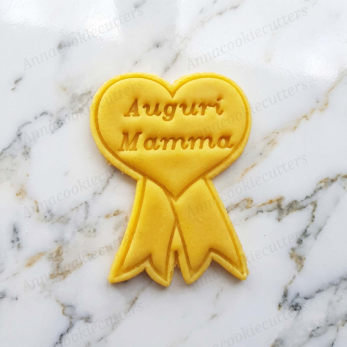 Festa Della Mamma Medaglia A Forma Di Cuore Formina Per Biscotti Cookie Cutter 7x10 cm