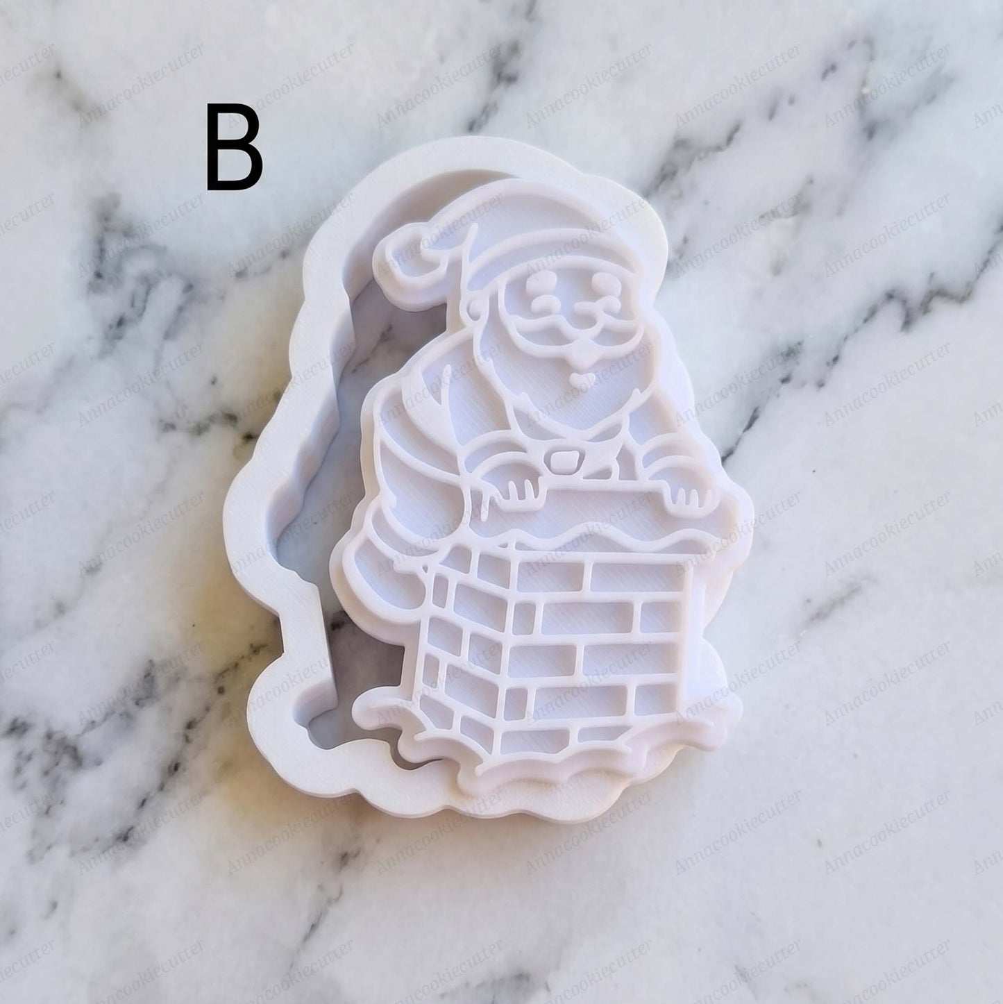 Set Babbo Natale e Renna Formine e Stampini di Natale per Biscotti, Frolla e Pasta di Zucchero