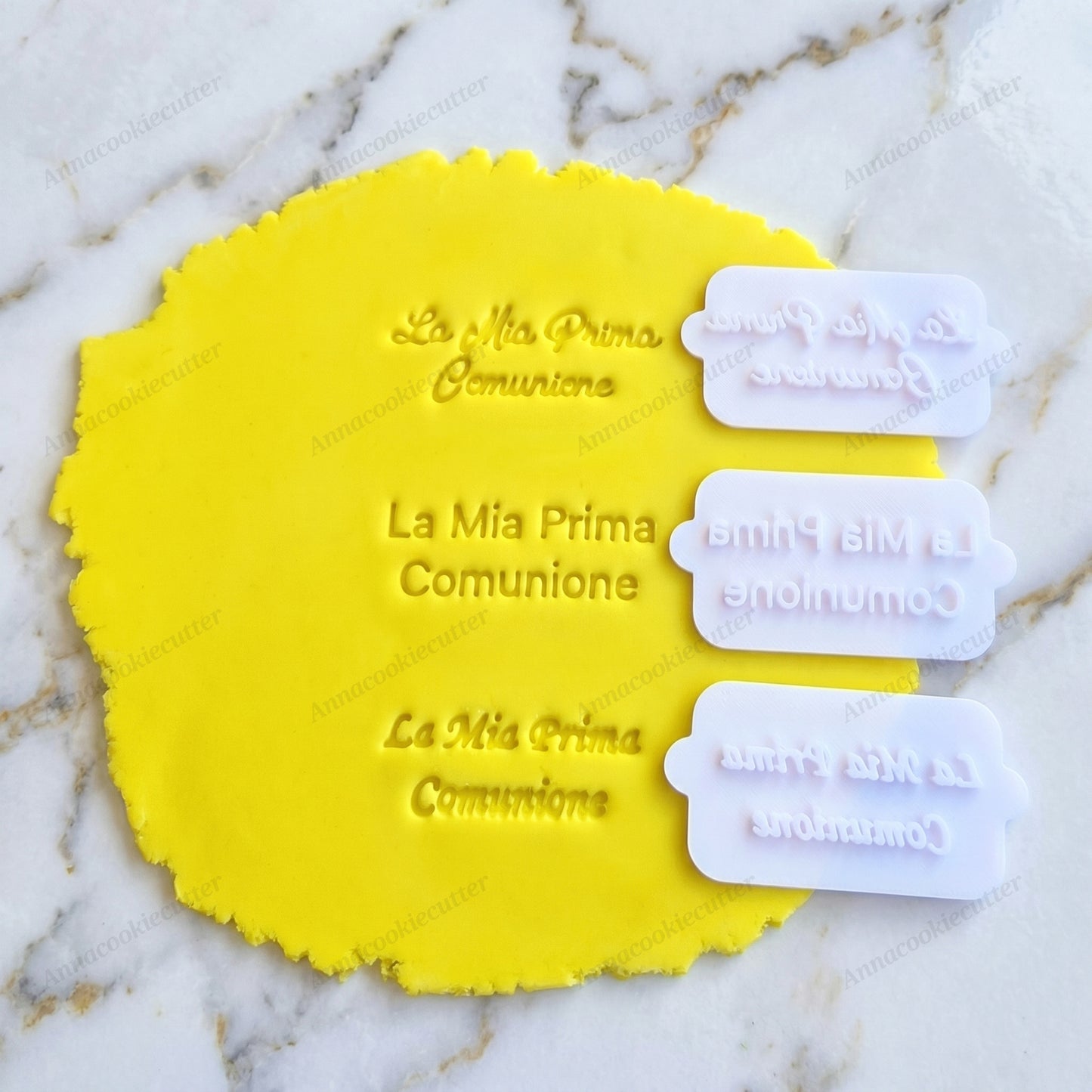 La Mia Prima Comunione Timbro Per Biscotti Tagliabiscotti Cookie Cutter 6x3 cm