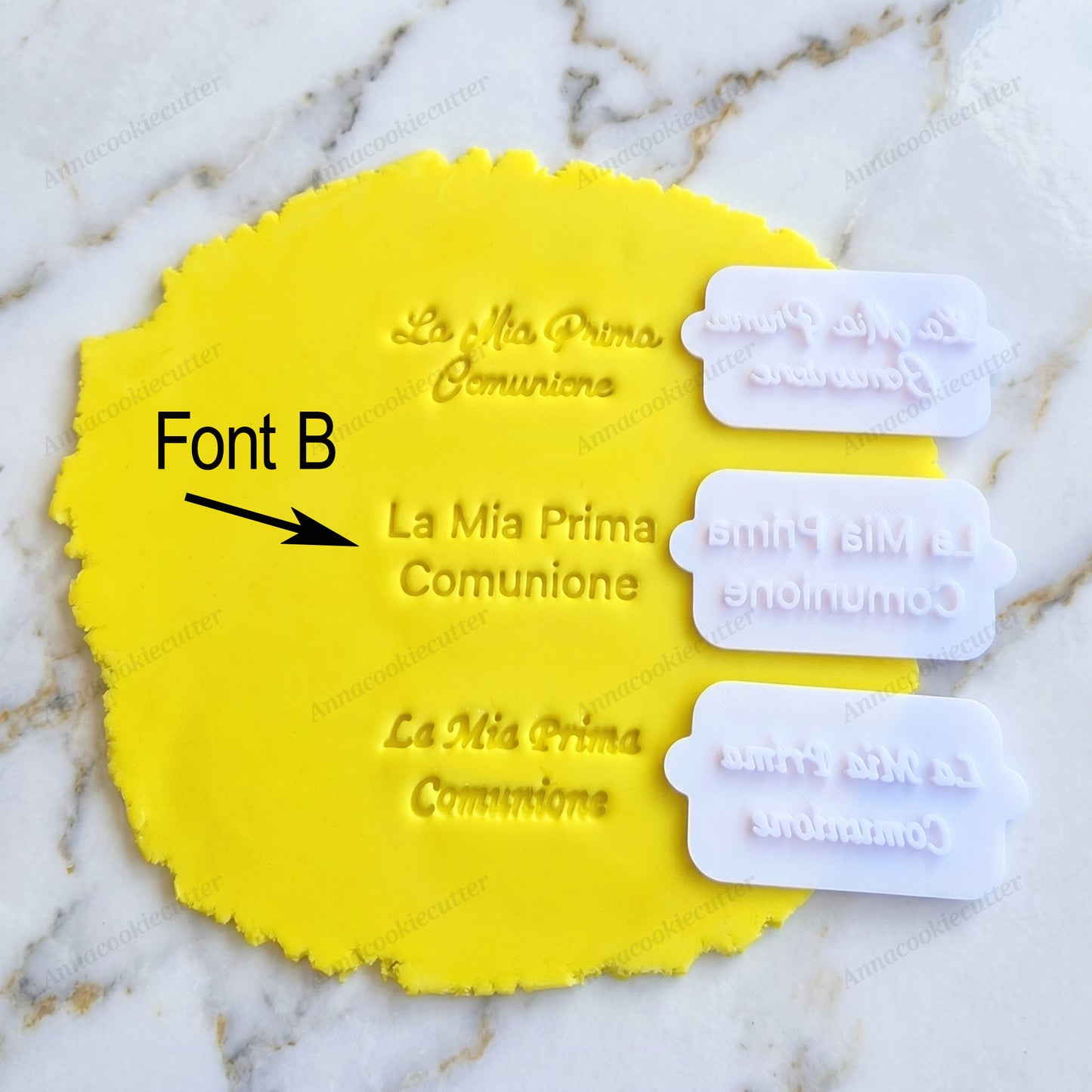 La Mia Prima Comunione Timbro Per Biscotti Tagliabiscotti Cookie Cutter 6x3 cm