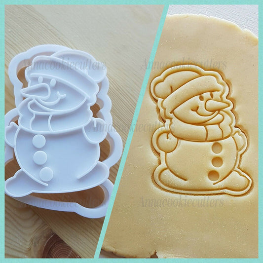 Pupazzo Di Neve Formina Per Biscotti Formine Per Pasta Di Zucchero 6x8 cm