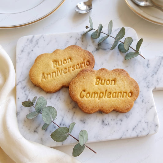 Formina Taglia Biscotti Buon Compleanno Cookie Cutter Anniversario Idea Regalo